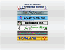 Tablet Screenshot of crashthatch.com